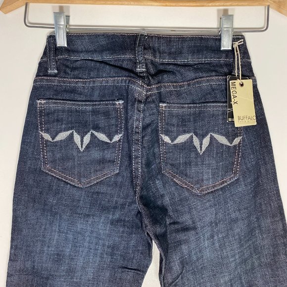 Buffalo Womens Jeans Mega X High Rise Bootcut Blue Black Rinse Sz 24x33 - Picture 10 of 15